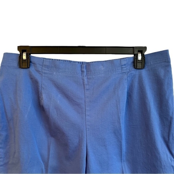 WHITE STAG, WOMENS, BLUE STRETCH CAPRIS. ELASTIC BACK WAISTBAND. SIZE XL(16-18) - Picture 4 of 7